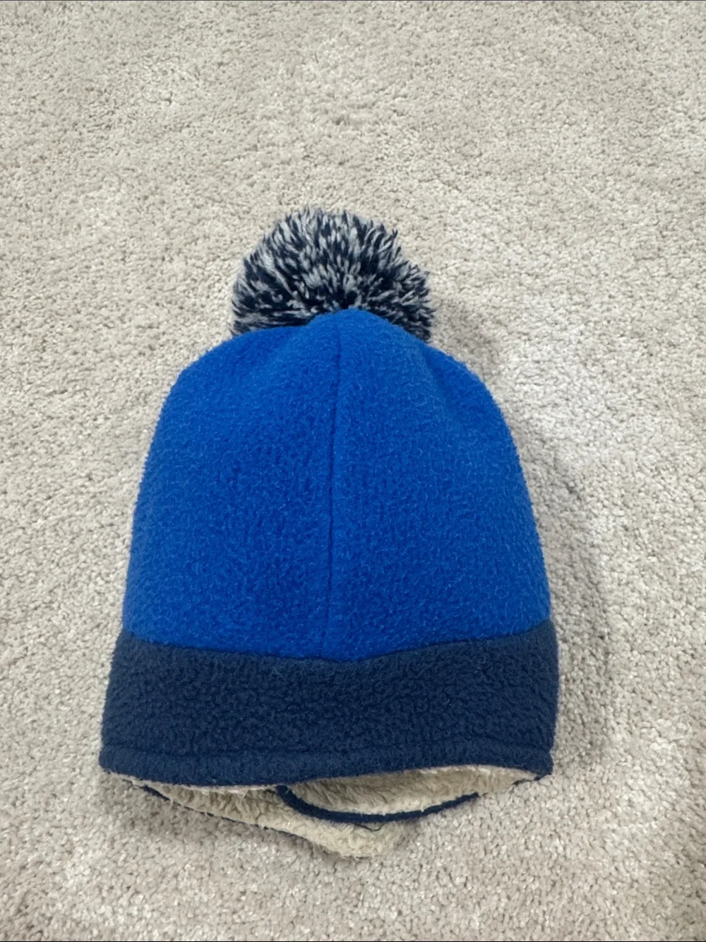 LL Bean Infants' and Toddlers' Mountain Classic Fleece Hat and Mittens 6-12M